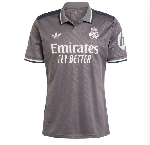 2425 season men's second away shirt - charcoal VALLEJO18