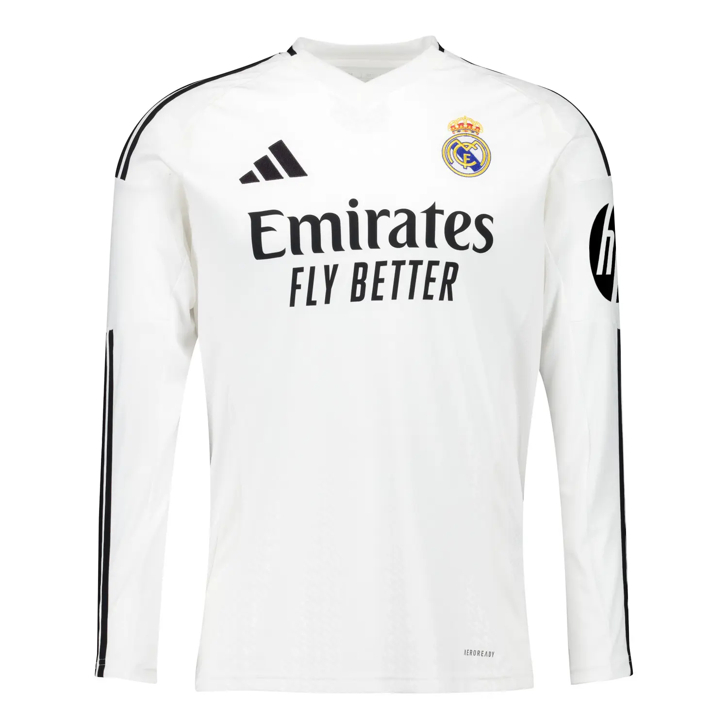 24/25 Men's Real Madrid home long-sleeved jersey white #7Vini jr.