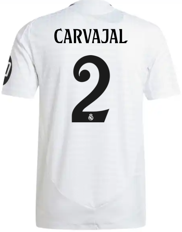 2425 Men's player's home jersey - White -CARVAJAL