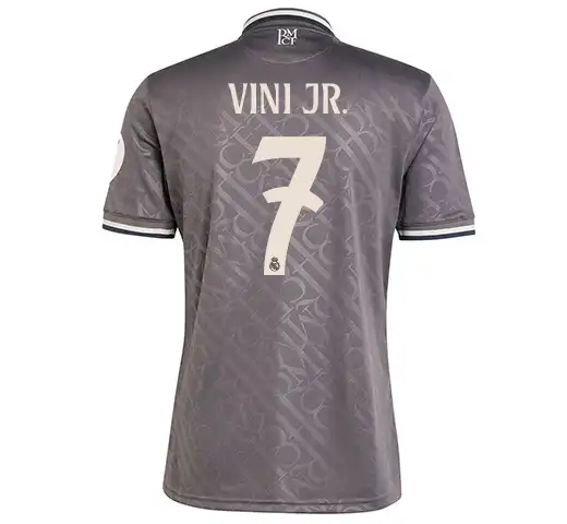 24/25 Men's Real Madrid home and away shirts Orange #7Vini jr.