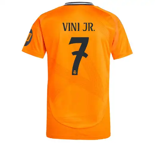 24/25 Men's Real Madrid home and away shirts Orange #7Vini jr.