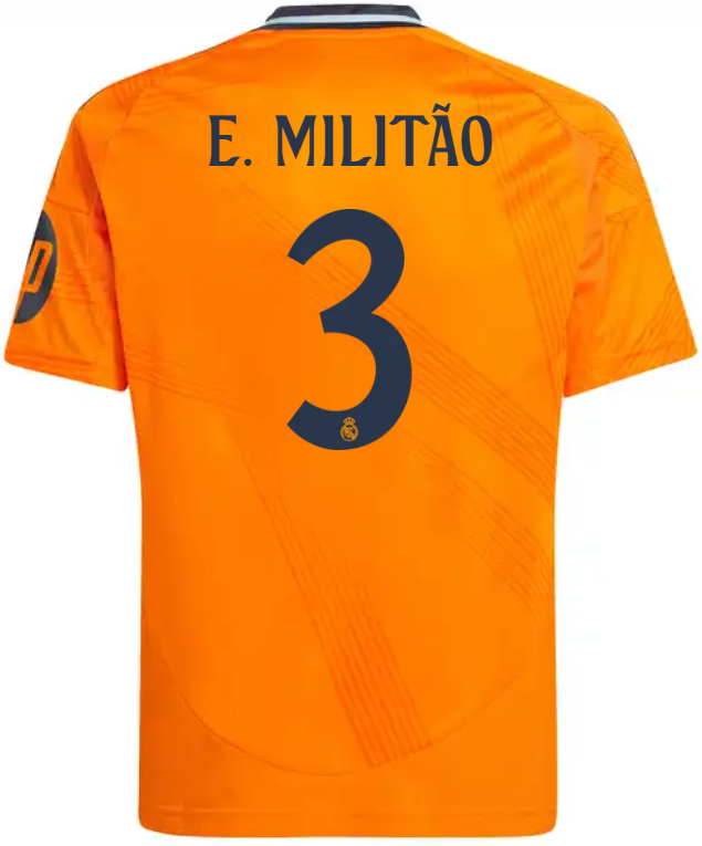 Season 2425 youth away jersey - orange -E. MILITAO