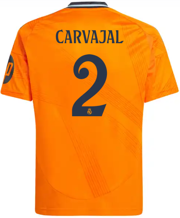 Season 2425 Youth away kit - Orange -CARVAJAL 2