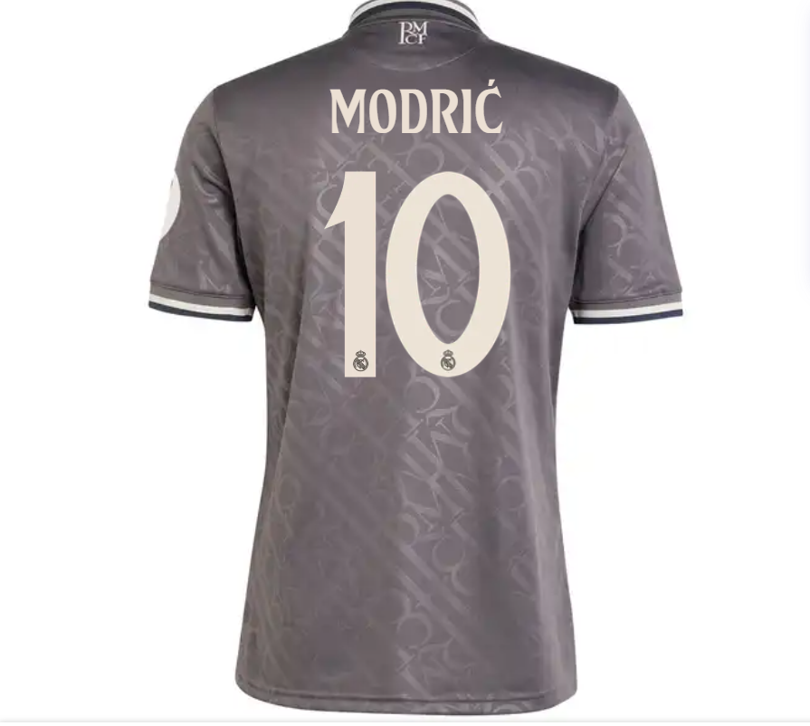 2425 season Men's second away shirt player style - charcoal black