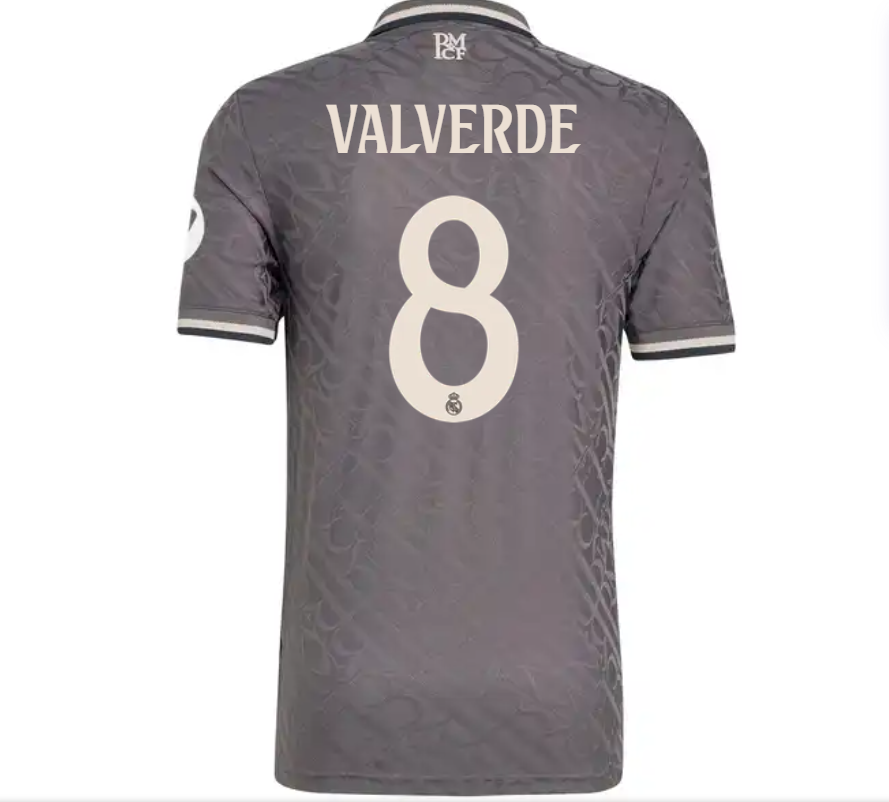 2425 Men's second away kit - charcoal black