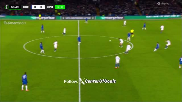 Uefa 1/8 final second leg, Chelsea home 1-0 Copenhagen, Hall scored the only goal of the game [xueting]