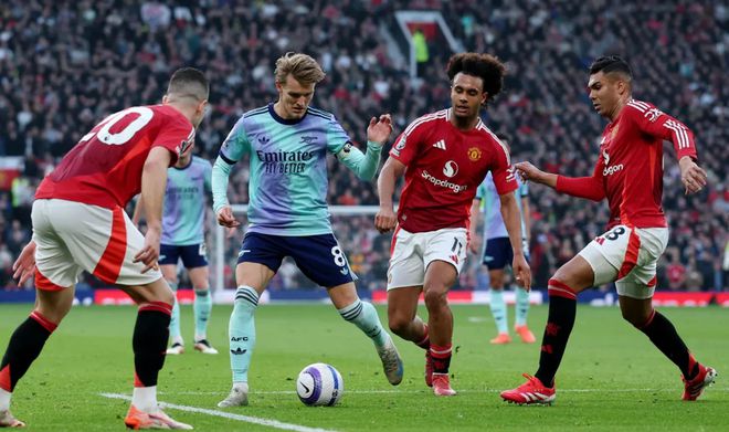 English Premier League: Arsenal 1-1 Manchester United! 15 points behind the top of the standings, Rice breaks the Savior, and B Fevers the world wave(haojie)
