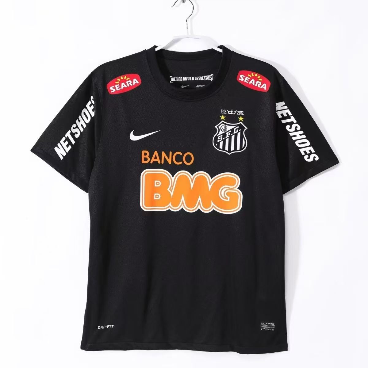 12-13 Santos away to restore the old jersey No. 11 Neymar short sleeve football men