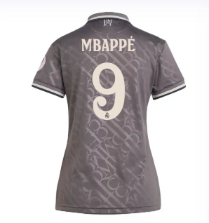 Women's second away shirt - charcoal black