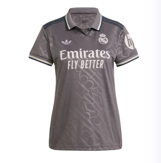 Women's second away shirt - charcoal black