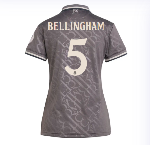 Women's second away shirt - charcoal black