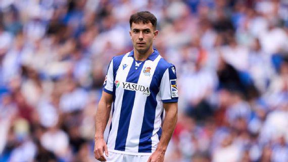 ESPN: Real Madrid is interested in Zubimendi, but Arsenal is confident of signing him this summer  [jiayu] 