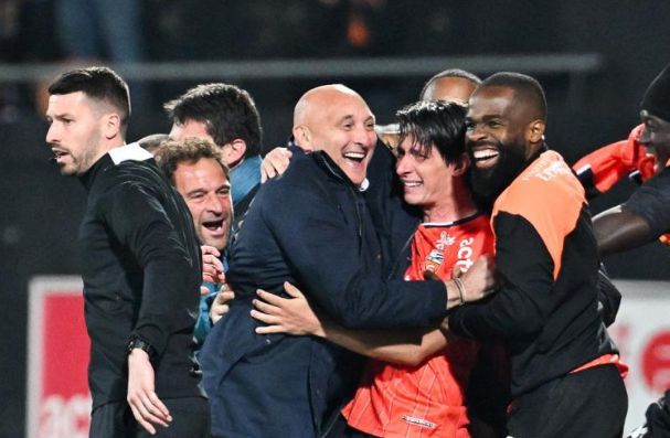 Lorient returned to Ligue 1 two rounds ahead of schedule, taking the initiative to win the Ligue 2 title（haojie）