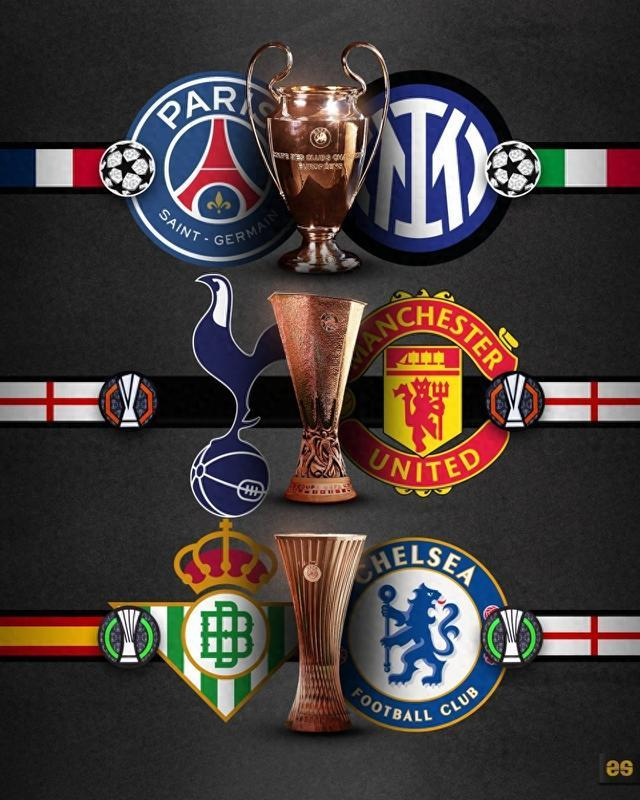 Three Premier League teams reach the final to secure the Europa League title & La Liga for the Conference League and France and Italy for the Champions League 🏆 [xueting]