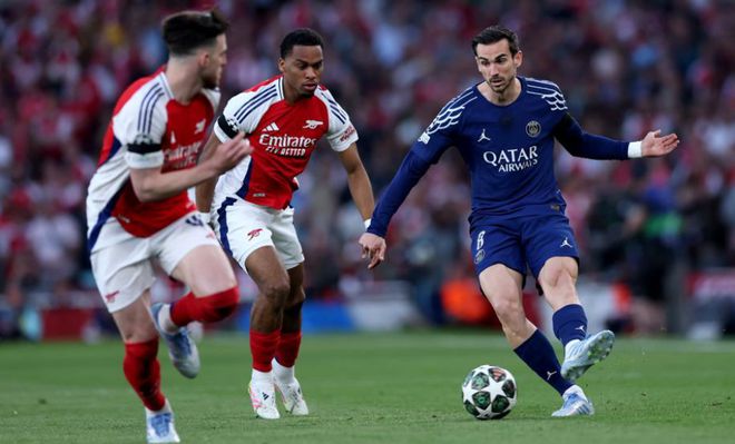 Paris Saint-Germain defeated Arsenal 3-1 in a double win! After five years, Fabian reached the Champions League final to compete for the title against Inter Milan. Fabian scored a world-class goal【KUI】