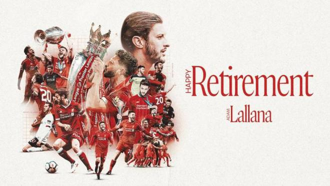 At 37, Lallana retired! The official website of Liverpool posted a blessing[KUI]