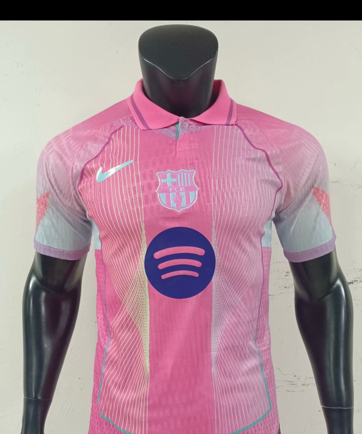 Barcelona Special Edition 2526 Barcelona jersey, short-sleeved football jersey, pink No. 10 Yamal top, player version