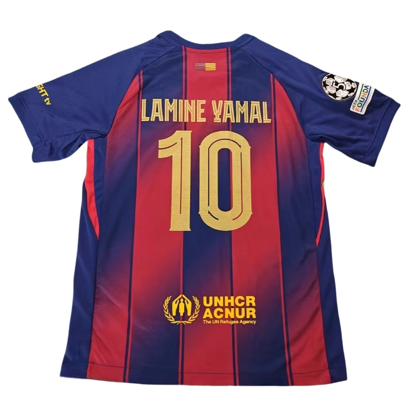 2526 season red and blue No.10home jersey quick drying breathablefootball topembroidered designerjersey single top shirt
