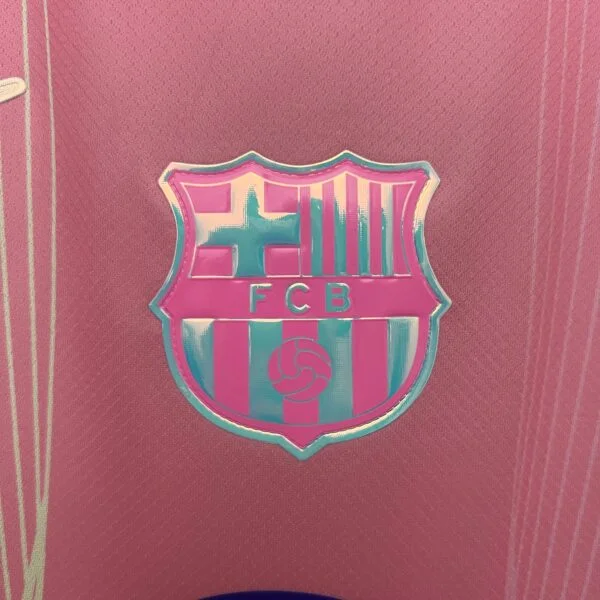 Barcelona Special Edition 2526 Barcelona jersey, short-sleeved football jersey, pink No. 10 Yamal top, player version