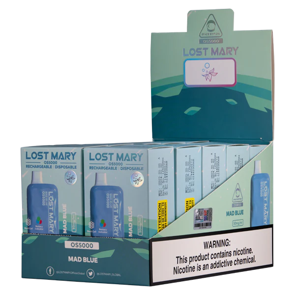 Mad Blue Lost Mary OS5000 - Air Bar Vape Shop
