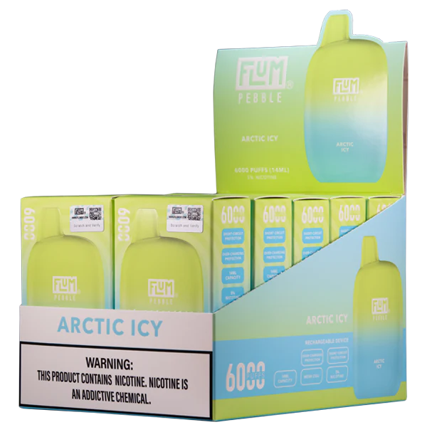 Arctic Icy FLUM Pebble - Air Bar Vape Shop