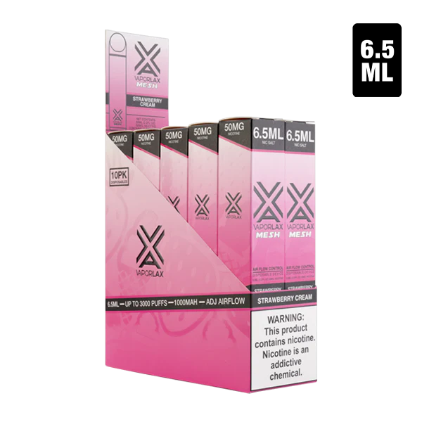 Strawberry Cream by VaporLax - Air Bar Vape Shop
