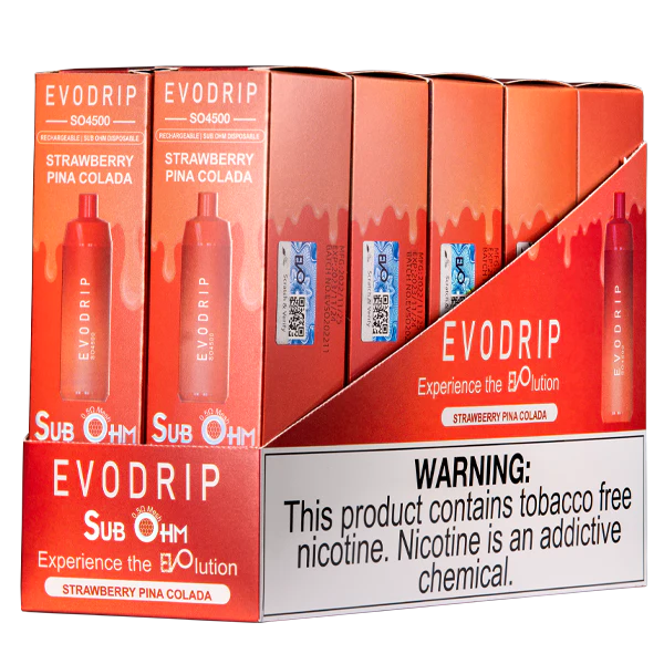 Strawberry Pina Colada EVODRIP SO4500 - Air Bar Vape Shop