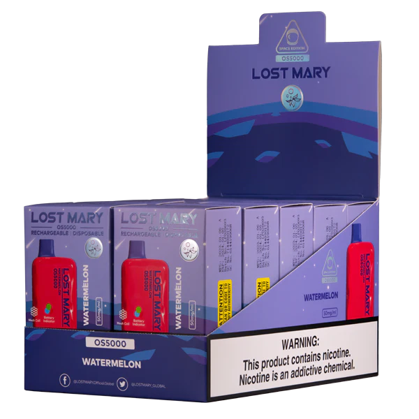 Watermelon Lost Mary OS5000 - Air Bar Vape Shop