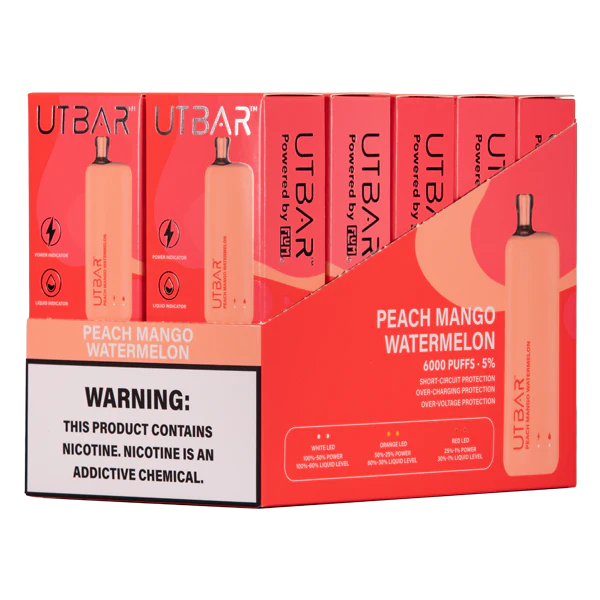 Peach Mango Watermelon UT Bar - Air Bar Vape Shop