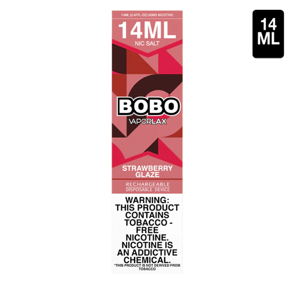 Strawberry Glaze BOBO Vape - Air Bar Vape Shop