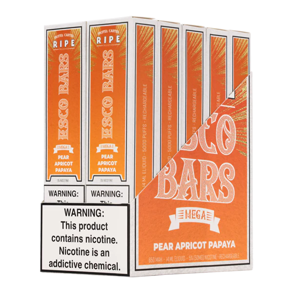 Pear Apricot Papaya Esco Bar MEGA - Air Bar Vape Shop