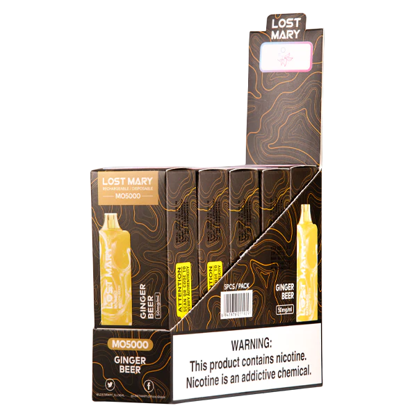 Ginger Beer Lost Mary MO5000 - Air Bar Vape Shop