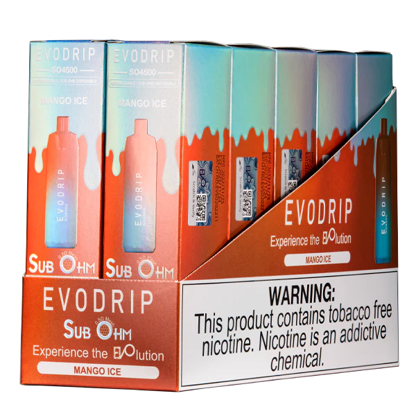 Mango Ice EVODRIP SO4500 - Air Bar Vape Shop
