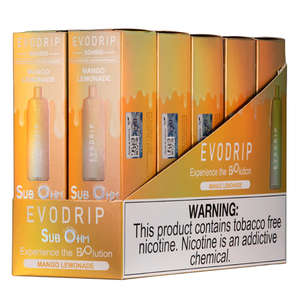 Mango Lemonade EVODRIP SO4500 - Air Bar Vape Shop