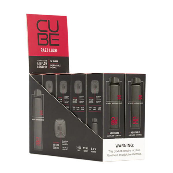 Razz Lush by Cube - Air Bar Vape Shop