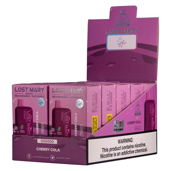 Cherry Cola Lost Mary OS5000 - Air Bar Vape Shop