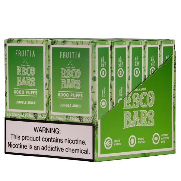Jungle Juice Esco Bar 6000 - Air Bar Vape Shop