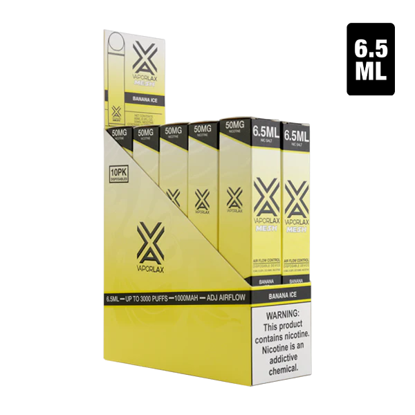 Banana Ice by VaporLax - Air Bar Vape Shop