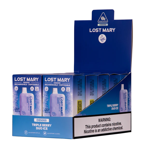 Triple Berry Duo Ice Lost Mary OS5000 - Air Bar Vape Shop