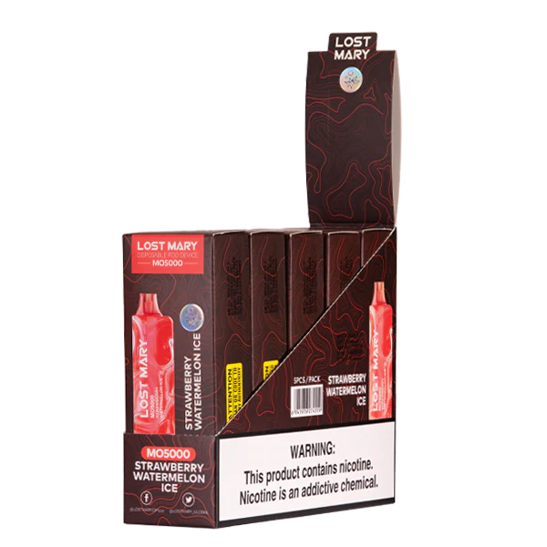 Strawberry Watermelon Ice Lost Mary MO5000 - Air Bar Vape Shop