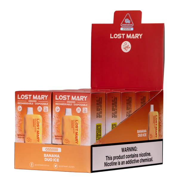 Banana Duo Ice Lost Mary OS5000 - Air Bar Vape Shop