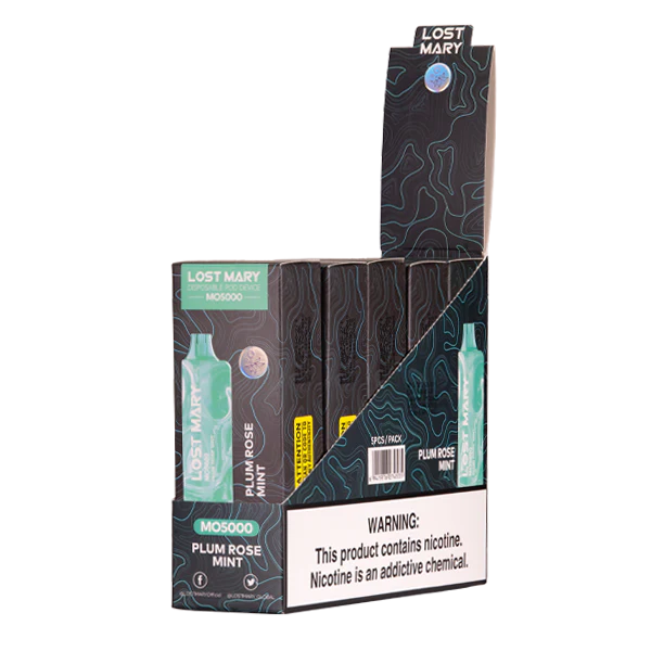 Plum Rose Mint Lost Mary MO5000 - Air Bar Vape Shop