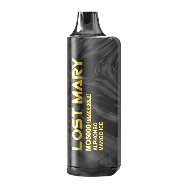 Alphonso Mango Ice Lost Mary MO5000 Black Gold Edition - Air Bar Vape Shop