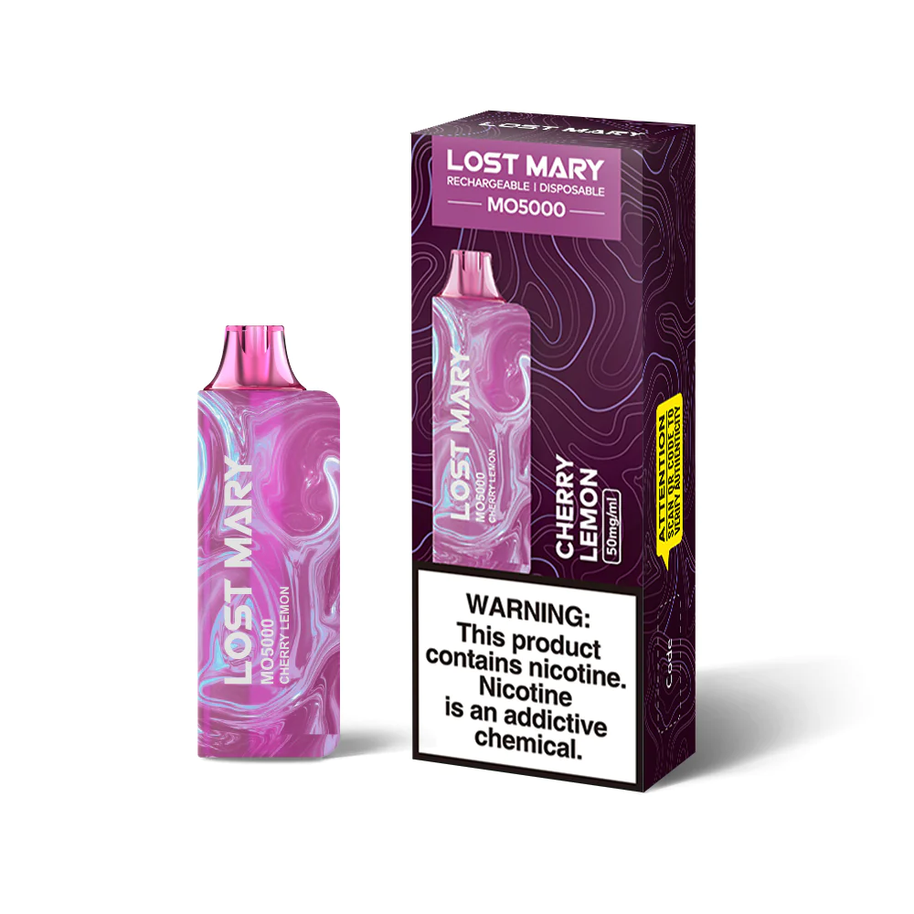 Cherry Lemon Lost Mary MO5000 - Air Bar Vape Shop