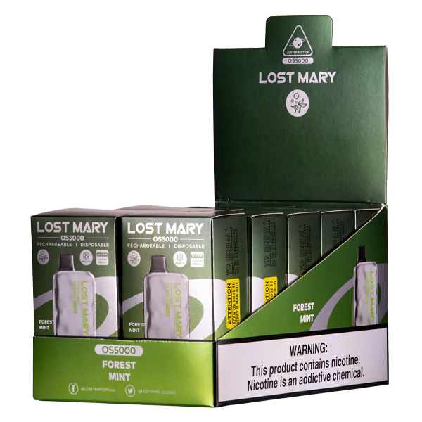 Forest Mint Lost Mary OS5000 Luster - Air Bar Vape Shop