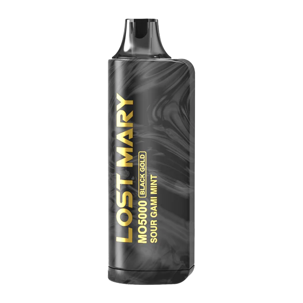 Sour Gami Mint Lost Mary MO5000 Black Gold Edition - Air Bar Vape Shop