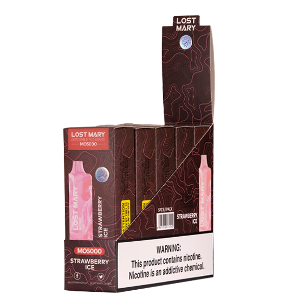 Strawberry Ice Lost Mary MO5000 - Air Bar Vape Shop