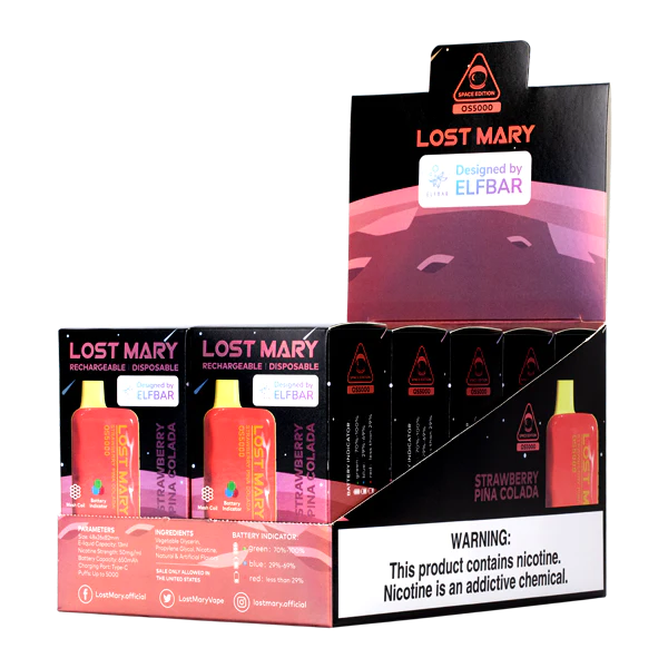 Strawberry Pia Colada Lost Mary OS5000 - Air Bar Vape Shop