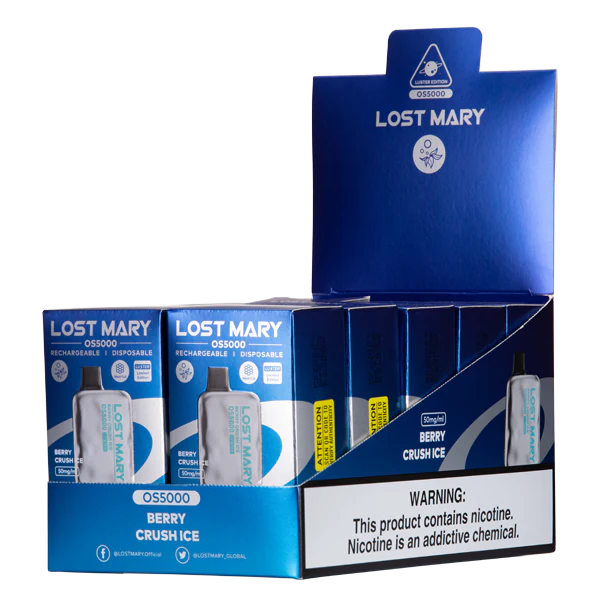 Berry Crush Ice Lost Mary OS5000 Luster - Air Bar Vape Shop