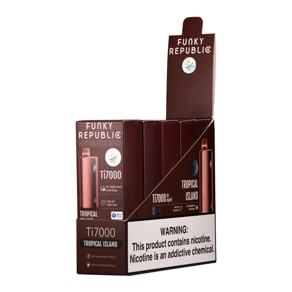 Tropical Island Funky Republic Ti7000 - Air Bar Vape Shop